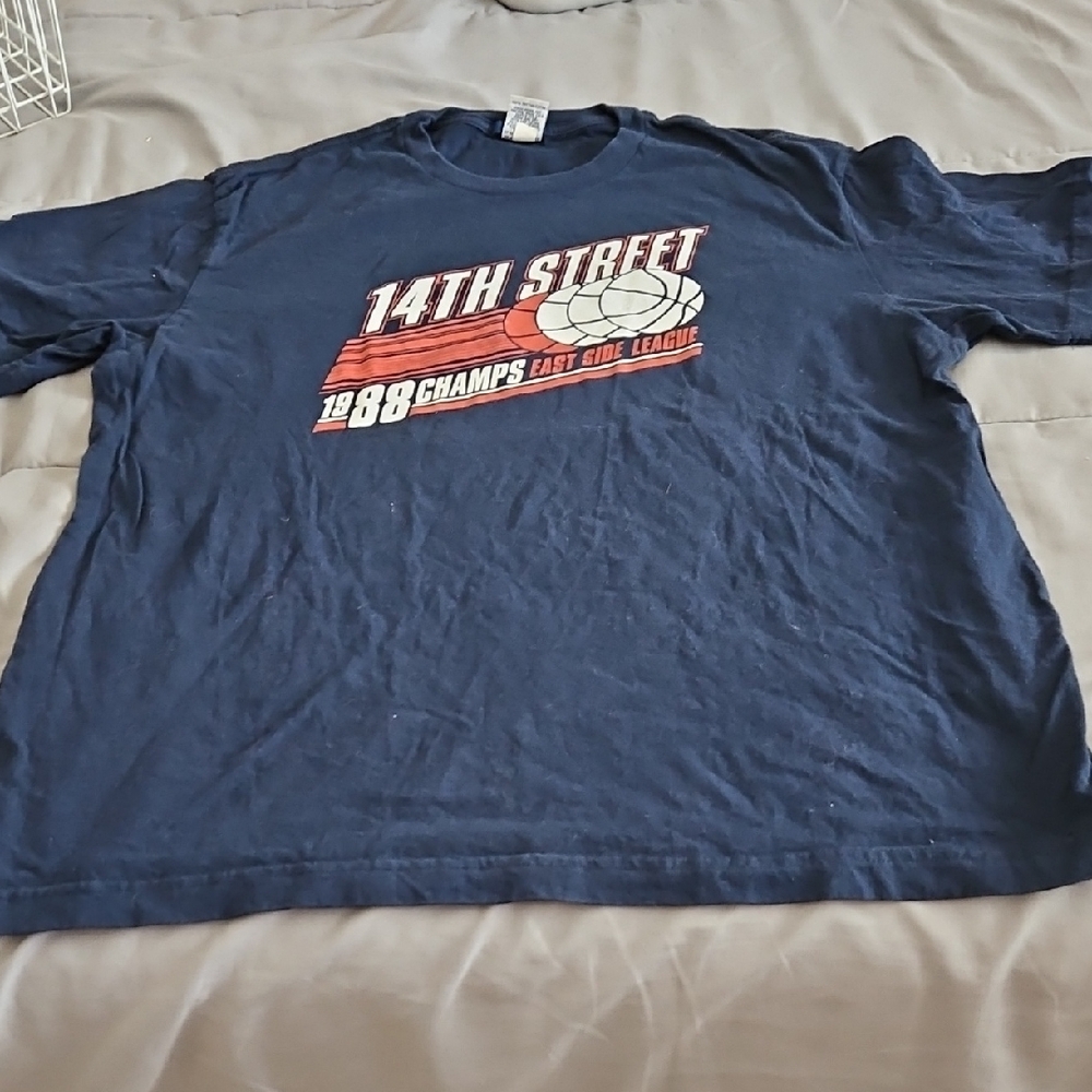 Old Navy, Blue Cotton T Shirt,XL.